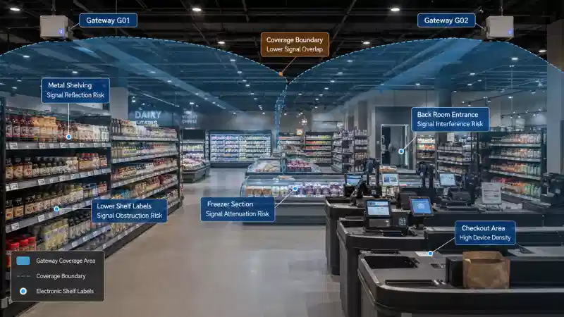 Keto Rangach mar Lebel mar Shelf mar Elektronik: Yo mar Nonro mar RF mar Duka mag Uso mwandu
