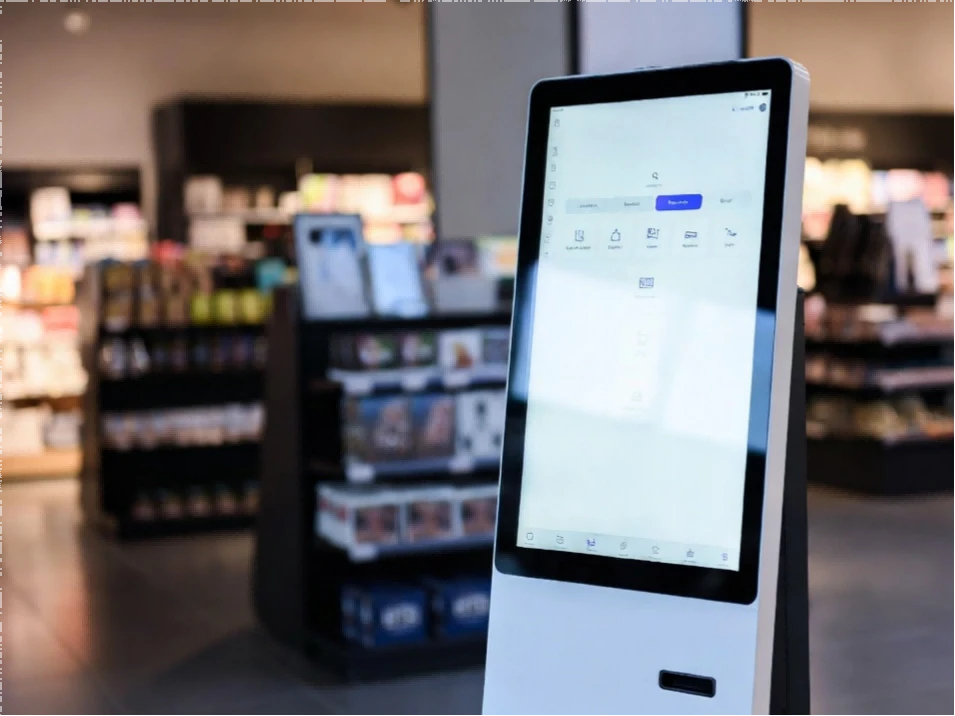 Kiosk mar Skrin mamulo Medo Beyo mar Nyiepo